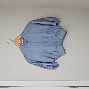 Zara light weight Viscose material bomber jacket